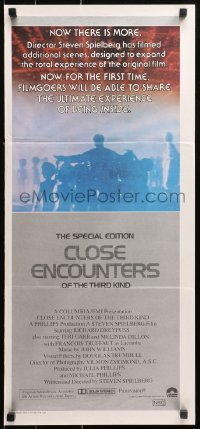 3a0495 CLOSE ENCOUNTERS OF THE THIRD KIND S.E. Aust daybill 1980 Spielberg classic with new scenes!