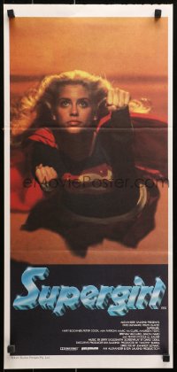 3a0684 SUPERGIRL Aust daybill 1984 different image of Helen Slater in costume flying!