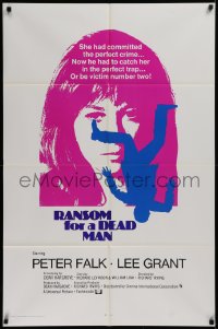 3a0823 COLUMBO RANSOM FOR A DEAD MAN int'l 1sh 1971 Peter Falk, Lee Grant, John Fink!