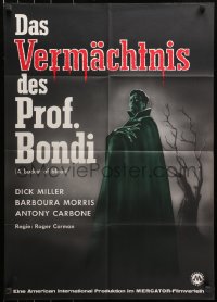 3a0132 BUCKET OF BLOOD German 1962 Roger Corman, AIP, Dick Miller, bizarre vampire art!
