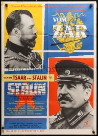 3a0167 FROM CZAR TO STALIN German 1962 Vom Zaren bis zu Stalin, completely different images!