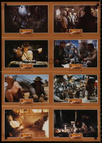 3a0294 RAIDERS OF THE LOST ARK #2 German LC poster 1981 different images of Harrison Ford & Allen!