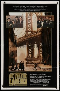 3a1044 ONCE UPON A TIME IN AMERICA int'l 1sh 1984 Robert De Niro, James Woods, Sergio Leone!