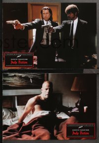 3a0316 PULP FICTION 12 German LCs 1994 John Travolta, Bruce Willis, Samuel L. Jackson!
