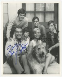 3f0971 BEVERLY GARLAND signed 8x10 REPRO still 1980s great portrait with her My Three Sons co-stars!