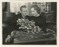 3f0592 FAY WRAY signed 8x10 still 1933 getting flowers from Gene Raymond in Ann Carver's Profession!