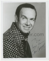 3f1038 JACK CARTER signed 8x10 REPRO still 1980s head & shoulders portrait in polka dot shirt!