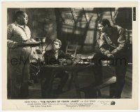 3f0614 JACKIE COOPER signed 8x10 still 1940 with Henry Fonda in The Return of Frank James!