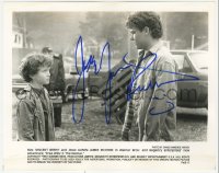 3f0625 JASON JAMES RICHTER signed 7.5x9.5 still 1997 with Vincent Berry from a scene in Free Willy 3!