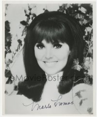 3f0373 MARLO THOMAS signed 8x10 REPRO still + signed letter 1970 c/u of the sexy That Girl actress!