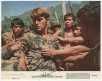 3f0668 MARTIN SHEEN signed 8x10 mini LC #8 1979 close up accosted by Cambodians in Apocalypse Now!