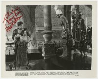 3f0760 VERA RALSTON signed 8.25x10 still 1953 she's captured in a scene from Fair Wind to Java!