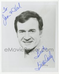 3f0892 BILL DAILY signed 4x5 photo 1975 head & shoulders smiling portrait by David Brandenburg!