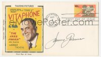 3f0431 JAMES GARNER signed first day cover 1977 great image of Al Jolson in The Jazz Singer!