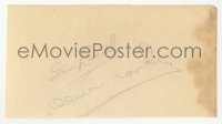 3f0484 LAUREL & HARDY signed paper 1940s it can be framed with the included repro still!