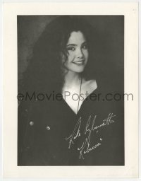 3f0353 REIKO AYLESWORTH signed 9x11 photocopy page 1990s she was Rebecca in One Life to Live!