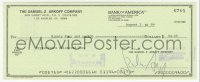 3f0425 SAMUEL Z. ARKOFF canceled check 1984 he paid $94 to Typewriters Unlimited Inc!