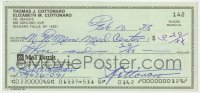 3f0426 THOMAS COTTONARO canceled check 1993 he paid $3.29 to a medical center!