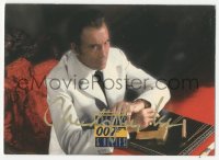 3f0495 CHRISTOPHER LEE signed trading card 1996 as James Bond's villain in Man with the Golden Gun!
