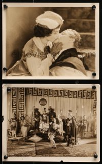 3g1142 ACTRESS 2 8x10 stills 1928 Norma Shearer w/ Forbes & in leopard skin with Roman soldiers!