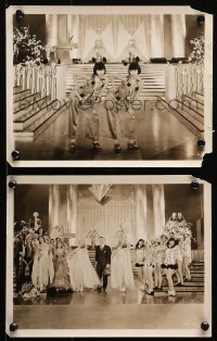 3g1153 CLIMBING THE GOLDEN STAIRS 2 8x10 stills 1929 twins Charlene & Minniela Aber, dancing, rare!