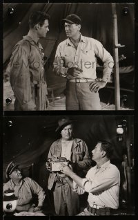 3g1160 FLYING LEATHERNECKS 2 trimmed from 7x9.25 to 7.75x9.25 stills 1951 John Wayne & Ryan, Hughes!