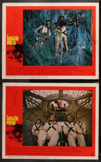 3g0697 FANTASTIC VOYAGE 2 LCs 1966 Raquel Welch journeys to the human brain, Fleischer sci-fi!