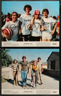 3g0090 BREAKING AWAY 8 color 11x14 stills 1979 Dennis Christopher, Peter Yates cycling classic!