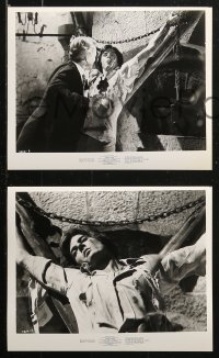3g0975 BARON BLOOD 8 8x10 stills 1972 Mario Bava, Joseph Cotten, Rada Rossiov, Italian horror!