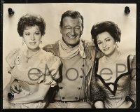 3g1123 McLINTOCK 3 7.25x9.5 stills 1963 images of John Wayne, Maureen O'Hara, Yvonne De Carlo!