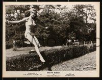 3g1056 THAT NAUGHTY GIRL 5 8x10 stills 1958 very sexy Brigitte Bardot as Mam'zelle Pigalle!