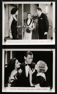 3g1008 TROUBLE IN PARADISE 7 TV 8x10 stills R1960s great images of Herbert Marshall & Kay Francis!