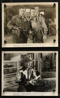 3g1100 UNDER CALIFORNIA STARS 4 8x10 stills R1952 western cowboy Roy Rogers with Andy Devine!