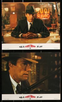 3g0793 CITY HEAT 8 color English FOH LCs 1985 Clint Eastwood the cop & Burt Reynolds the detective!