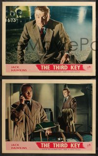 3g0424 LONG ARM 7 English LCs 1957 Ealing Studios, Jack Hawkins, Dorothy Alison, The Third Key!
