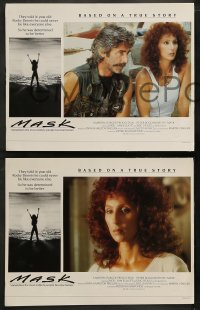 3g0226 MASK 8 English LCs 1985 Eric Stoltz, Cher & Sam Elliott, directed by Peter Bogdanovich!