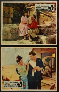 3g0448 WIND CANNOT READ 7 English LCs 1960 great images of Dirk Bogarde & Yoko Tani in British India!