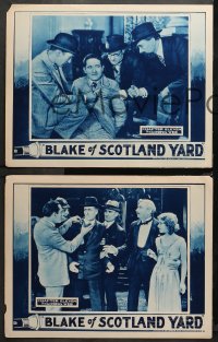 3g0597 BLAKE OF SCOTLAND YARD 3 chapter 11 LCs 1927 Sherlock Holmes-like fantasy serial, Closing Web
