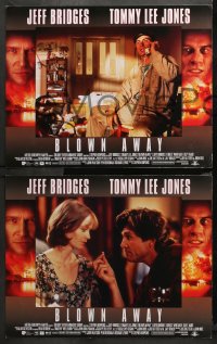 3g0085 BLOWN AWAY 8 LCs 1994 Jeff Bridges, Tommy Lee Jones, Lloyd Bridges, Forest Whitaker!
