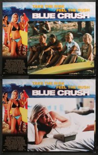 3g0086 BLUE CRUSH 8 LCs 2002 Michelle Rodriguez, Kate Bosworth in bikini, cool green image!