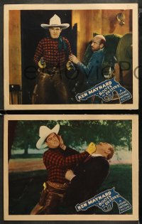 3g0530 BOOTS OF DESTINY 4 LCs 1937 cowboy Ken Maynard in a thriller of the open prairies!