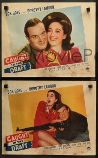 3g0096 CAUGHT IN THE DRAFT 8 LCs 1941 Bob Hope, Dorothy Lamour, Lynne Overman, Eddie Bracken!