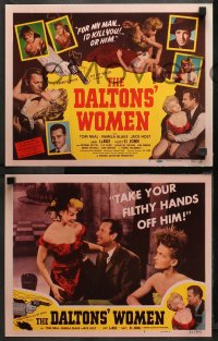 3g0110 DALTONS' WOMEN 8 LCs 1950 Neal, bad girl Pamela Blake would kill for her man, great images!
