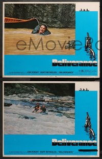 3g0609 DELIVERANCE 3 int'l LCs 1972 Jon Voight, Burt Reynolds, Ned Beatty, John Boorman classic!