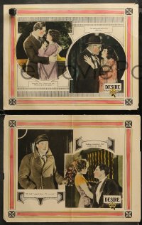 3g0610 DESIRE 3 LCs 1923 great images of sexy Marguerite De La Motte, John Bowers, ultra-rare!