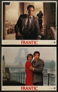 3g0145 FRANTIC 8 LCs 1988 Harrison Ford & Emmanuelle Seigner, directed by Roman Polanski!