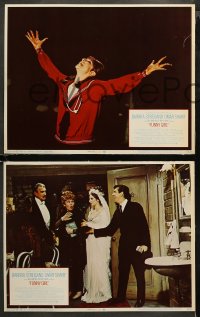 3g0149 FUNNY GIRL 8 LCs 1969 great images of Barbra Streisand & Omar Sharif, William Wyler!