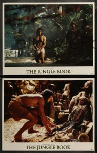 3g0003 JUNGLE BOOK 14 LCs 1994 Disney, Jason Scott Lee as Rudyard Kipling's classic character!