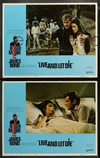 3g0211 LIVE & LET DIE 8 East Hemi LCs 1973 Roger Moore as James Bond, Jane Seymour, Yaphet Kotto!
