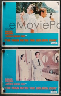 3g0222 MAN WITH THE GOLDEN GUN 8 East Hemi LCs 1974 Roger Moore as James Bond, Britt Ekland!
